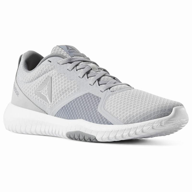 Reebok Flexagon Force Botasky Panske - Svetlo Siva/Biele FI2531YR